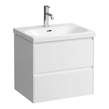 Laufen Lani matt fehér alsószekrény 58,4x44,8x51,5cm, két fiókkal H4035321122601