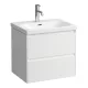 Laufen Lani fényes fehér alsószekrény 58,4x44,8x51,5cm, két fiókkal H4035321122611