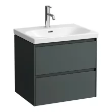   Laufen Lani antracit alsószekrény 58,4x44,8x51,5 cm két fiókkal H4035321122661