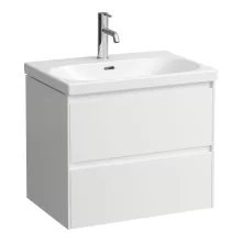   Laufen Lani matt fehér alsószekrény 63,6x44,2x51,5 cm, két fiókkal H4035421122601