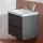 Laufen Lani antracit alsószekrény 63,6x44,2x51,5cm, két fiókkal H4035421122661