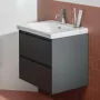 Laufen Lani antracit alsószekrény 63,6x44,2x51,5cm, két fiókkal H4035421122661