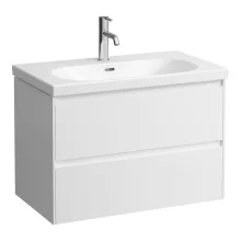   Laufen Lani matt fehér alsószekrény 78,4x44,2x51,5 cm, két fiókkal H4035521122601