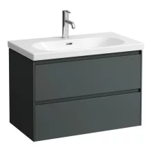   Laufen Lani antracit alsószekrény 78,4x44,2x51,5 cm, két fiókkal H4035521122661