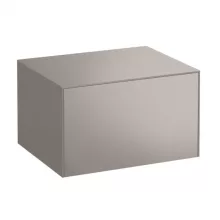   Laufen Sonar titán alsószekrény kivágás nélkül 57,7x45,7x34,1 cm egy fiókkal H4054000340421