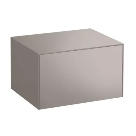 Laufen Sonar titán alsószekrény kivágás nélkül 57,7x45,7x34,1 cm egy fiókkal H4054000340421