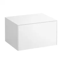   Laufen Sonar matt fehér alsószekrény kivágás nélkül 57,7x45,7x34,1 cm egy fiókkal H4054000341701