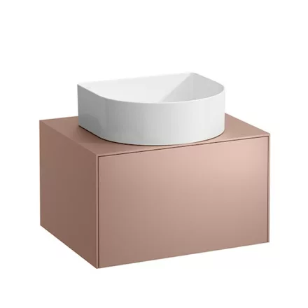 Laufen Sonar 1 fiókos alsószekrény 58x45 cm, réz H4054010340411