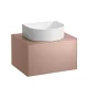 Laufen Sonar 1 fiókos alsószekrény 58x45 cm, réz H4054010340411