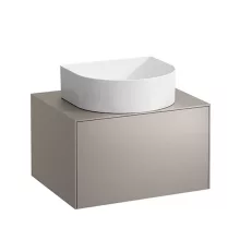   Laufen Sonar 1 fiókos alsószekrény 58x45 cm, titán H4054010340421