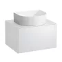 Laufen Sonar matt fehér alsószekrény 57,7x45,7x34,1 cm egy fiókkal H4054010341701