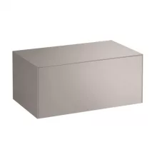   Laufen Sonar titán alsószekrény kivágás nélkül 77,7x45,7x34,1 cm egy fiókkal H4054100340421