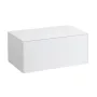 Laufen Sonar matt fehér alsószekrény kivágás nélkül 77,7x45,7x34,1 cm egy fiókkal H4054100341701