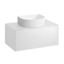   Laufen Sonar matt fehér alsószekrény 77,7x45,7x34,1 cm egy fiókkal H4054110341701