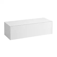   Laufen Sonar matt fehér alsószekrény kivágás nélkül 117,7x45,7x34,1 cm egy fiókkal H4054200341701