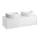 Laufen Sonar matt fehér alsószekrény 117,7x45,7x34,1 cm egy fiókkal, kettő kivágással H4054240341701