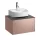 Laufen Sonar réz alsószekrény 57,7x45,7x34,1 cm egy fiókkal, kerámia pulttal H4054310341411