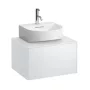 Laufen Sonar matt fehér alsószekrény 57,7x45,7x34,1 cm egy fiókkal H4054310341701