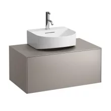   Laufen Sonar titán alsószekrény 77,7x45,7x34,1 cm egy fiókkal H4054410340421