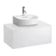 Laufen Sonar matt fehér alsószekrény 77,7x45,7x34,1 cm egy fiókkal H4054410341701