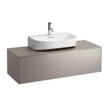   Laufen Sonar titán alsószekrény 117,7x45,7x34,1 cm egy fiókkal H4054510340421
