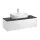Laufen Sonar matt fehér alsószekrény 117,7x45,7x34,1 cm egy fiókkal, kerámia pulttal H4054510341431