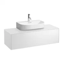   Laufen Sonar matt fehér alsószekrény 117,7x45,7x34,1 cm egy fiókkal H4054510341701