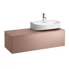  Laufen Sonar réz alsószekrény jobbos kivágással 117,7x45,7x34,1 cm egy fiókkal H4054530340411