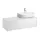 Laufen Sonar matt fehér alsószekrény jobbos kivágással 117,7x45,7x34,1 cm egy fiókkal H4054530341701