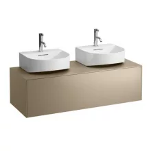   Laufen Sonar arany alsószekrény kettő kivágással 117,7x45,7x34,1 cm egy fiókkal H4054540340401
