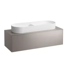   Laufen Sonar titán alsószekrény 117,7x45,7x34,1 cm egy fiókkal H4054710340421