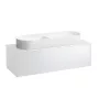 Laufen Sonar matt fehér alsószekrény 117,7x45,7x34,1 cm egy fiókkal H4054710341701