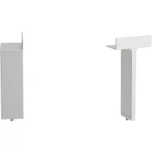   Laufen Kartell by Laufen opcionális fehér lábkészlet mosdószekrényhez H4076600330001