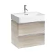 Laufen Space világos dió alsószekrény 58.5x40.8 cm H4101421601011