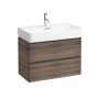 Laufen Space sötét szilfa alsószekrény 73.5x41x50 cm H4101821601031