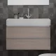 Laufen Space világos dió alsószekrény 93.5x41x50 cm H4102021601011