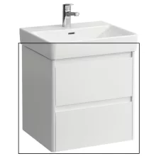 Laufen Base 2.0 mosdószekrény 2 fiókkal 52x45x52 cm, fényes fehér kivitelben