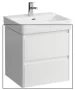 Laufen Base 2.0 mosdószekrény 2 fiókkal 52x45x52 cm, fényes fehér kivitelben