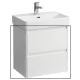 Laufen Base 2.0 mosdószekrény 2 fiókkal 52x36x52 cm, fényes fehér kivitelben