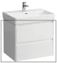 Laufen Base 2.0 mosdószekrény 2 fiókkal 62x45x52 cm, fényes fehér kivitelben