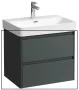 Laufen Base 2.0 mosdószekrény 2 fiókkal 62x45x52 cm, szürke kivitelben
