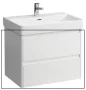 Laufen Base 2.0 mosdószekrény 2 fiókkal 67x45x52 cm, fényes fehér kivitelben
