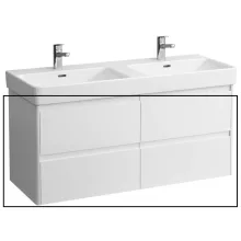 Laufen Base 2.0 mosdószekrény 4 fiókkal 117x45x52 cm, fényes fehér kivitelben