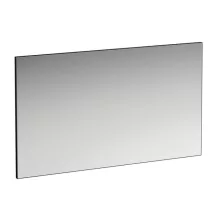  Laufen Frame 25 keretes tükör 120x70 cm, világítás nélkül, matt fekete H4474079004501