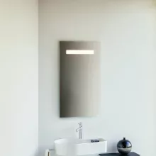   Laufen Leelo keretes tükör 45x80 cm világítással, kapcsoló nélkül H4476119501441