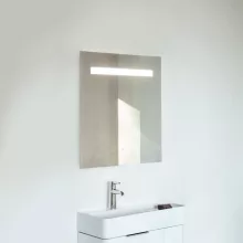   Laufen Leelo szenzoros tükör 55x80 cm világítással, érintő szenzorral, fényerő szabályzóval H4476229501441