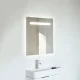 Laufen Leelo szenzoros tükör 55x80 világítással, fény és színhőmérséklet szabályzóval H4476239501441