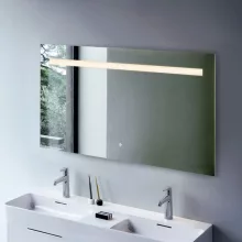   Laufen Leelo szenzoros tükör 130x70 cm világítással, érintő szenzorral, fényerő szabályzóval H4476829501441