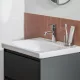 Laufen Lua kerámia mosdó 50x46 cm egy csaplyukkal, túlfolyó nélkül, LCC bevonattal, fehér H8100814001561