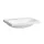 Laufen Lua kerámia mosdó 65x46 cm csaplyuk és túlfolyó nélkül, LCC bevonattal fehér H8100844001421